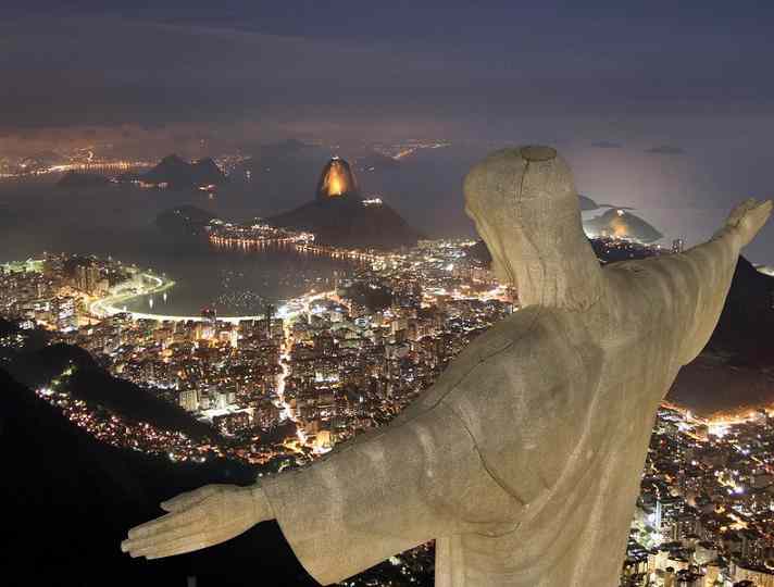 Statue Of [iisusa] of Christ in Rio de Janeiro